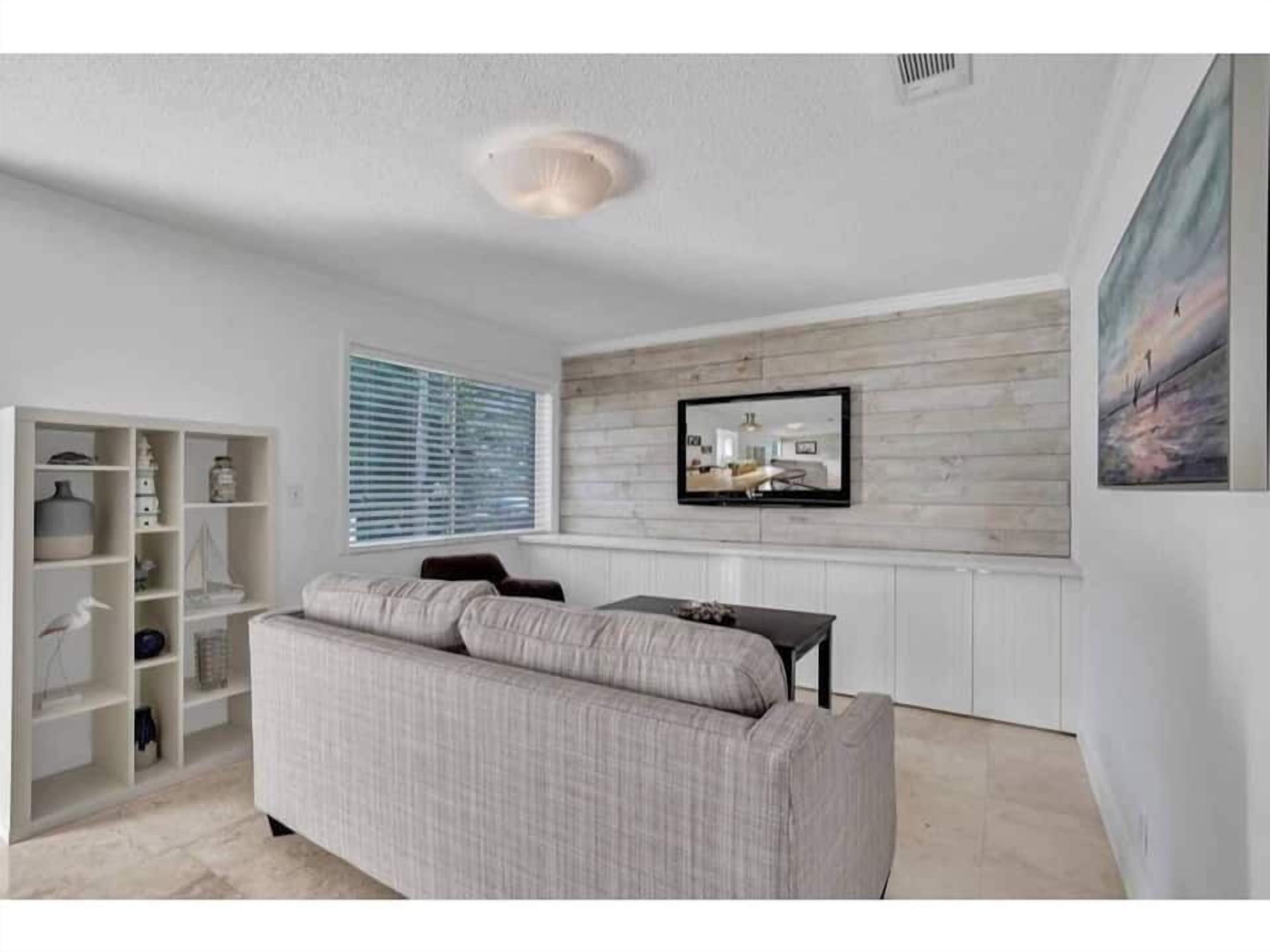 Quarto casal clássico, vista para a praia (Waves 1) | Área de estar