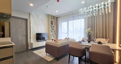 Delightful 2-bedroom condo with WiFi in Krung Thep Maha Nakhon