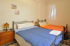 2 quartos, ferros/tábuas de passar roupa, Wi-Fi, roupa de cama