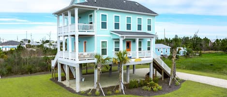 Hus - flere senge (Reel Amerivibes) | Udendørsområde