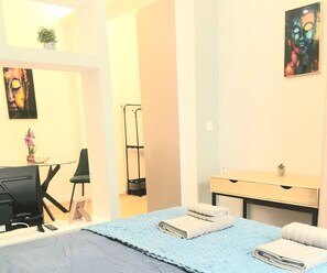 1 Schlafzimmer, Bügeleisen/Bügelbrett, WLAN, Bettwäsche