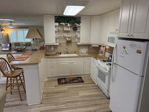 Microwave, oven, stovetop