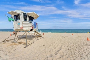 Vista a la playa o al mar