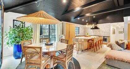 Stylish and Spacious Montauk Home with Private Pool, Eclectic Design, Total...