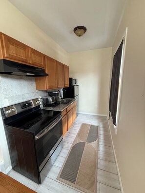 Microwave, oven, stovetop