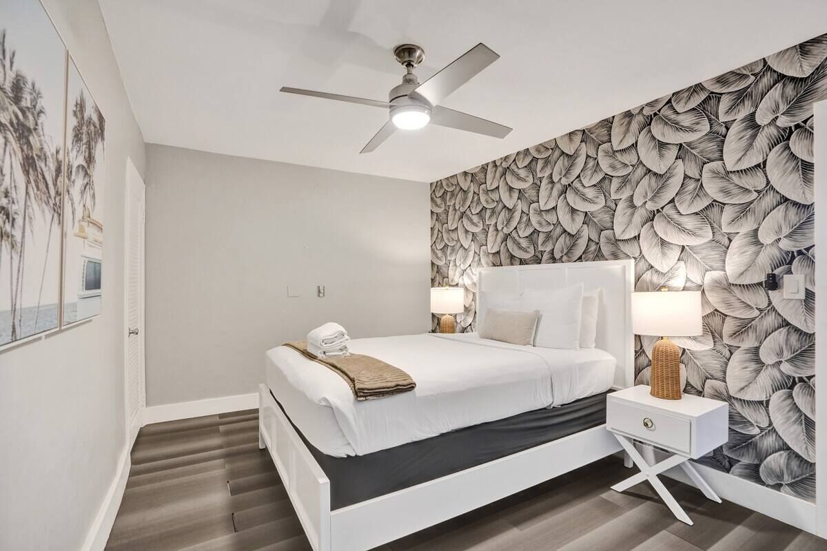 Classic Double Room, 2 Queen Beds | Iron/ironing board, free WiFi