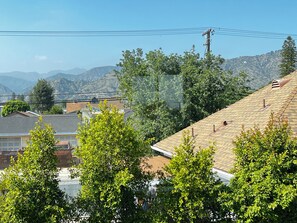 Uitzicht vanuit accommodatie