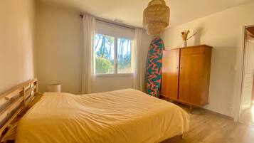 4 chambres, Wi-Fi gratuit, draps fournis