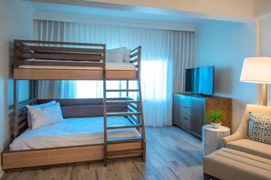 1 bedroom, in-room safe, desk, iron/ironing board
