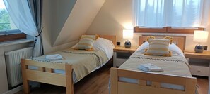 3 Schlafzimmer, kostenloses WLAN, Bettwäsche