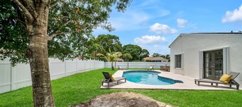 Family Friendly 4BR Home with a Private Pool & Calm Farmhouse Charm