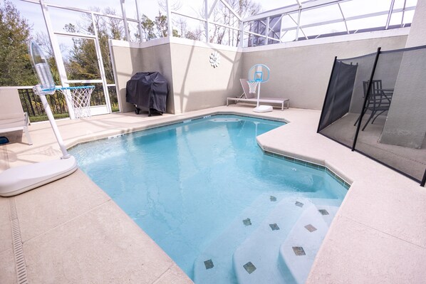 Beheizter Pool