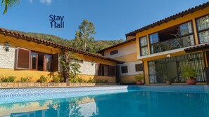 Villa | Pool | Outdoor pool - Mansão Cidade Imperial-Piscina-Acad-111M (Petropolis)