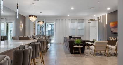 Last Minute Disney! Private Pool, Hot Tub, Game Room & Themed Bedrooms. Book Now! #107747