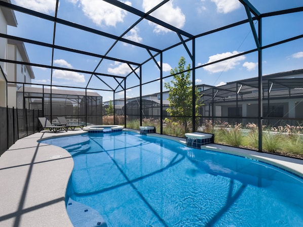 Uppvärmd pool
