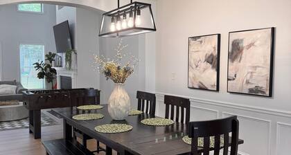 Spacious, Safe, Luxurious, Family-Friendly, 4-Bedroom House 2 miles from I-85