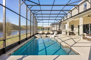 A heated pool - Last Minute Disney! Private Pool, Game Room & Themed Bedrooms. Book Now! #129849 (Orlando)