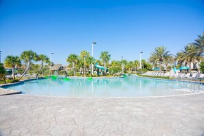 Opvarmet pool