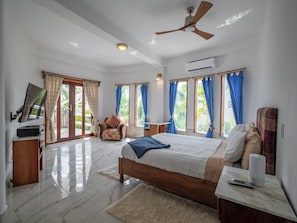 Villa, vue plage | Coffres-forts dans les chambres, Wi-Fi gratuit
