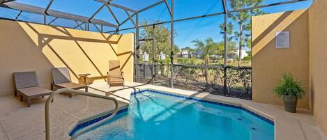 Una piscina climatizada