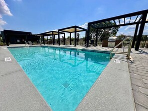 Una piscina climatizada