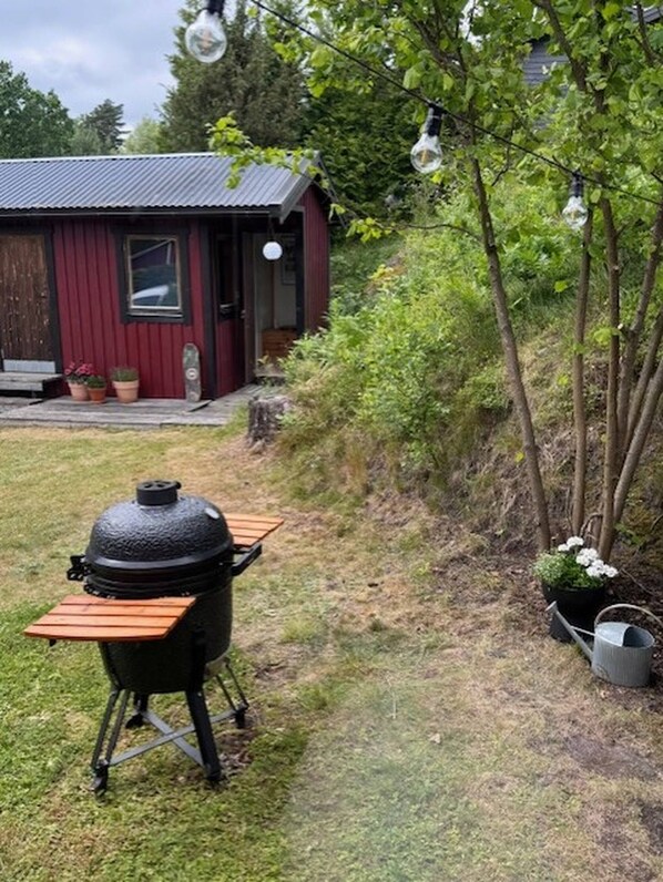 Cabin, 3 Bedrooms, Smoking | Terrace/patio - Forest Idyll by the Lake With zip Line (Hallsberg)