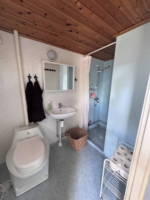 Ferienhütte, 3 Schlafzimmer, Raucher | Badezimmer