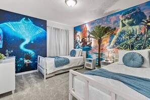 5 bedrooms, iron/ironing board, WiFi, bed sheets