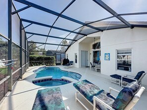 Beheizter Pool