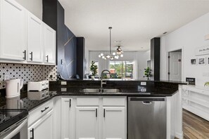 Fridge, microwave, oven, stovetop - 3 Bedrooms/ 3 Bathrooms/ Encantada Resort (3097YL) (Kissimmee)