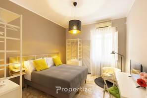 4 dormitorios, tabla de planchar con plancha, wifi gratis y ropa de cama