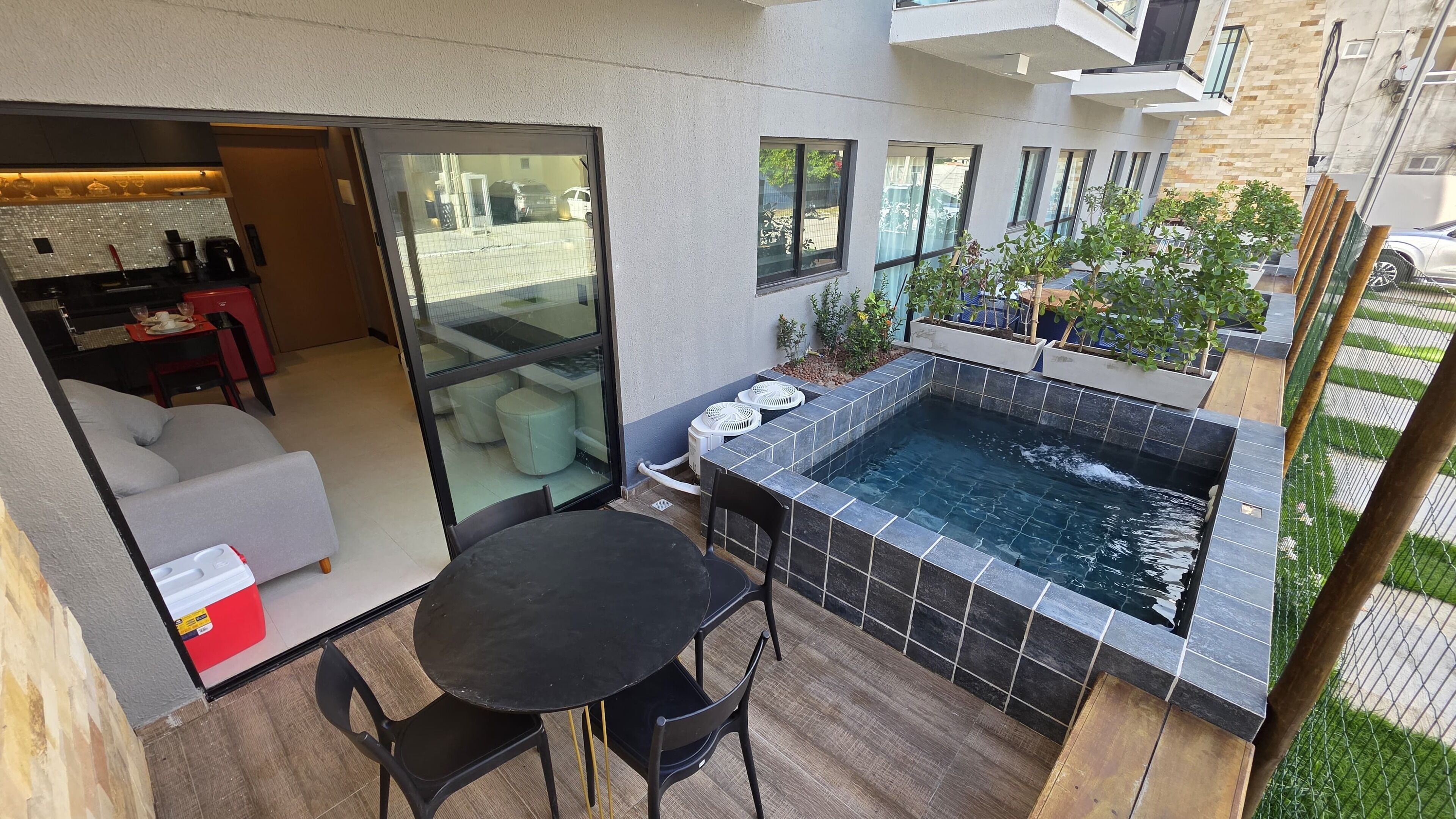 Apartamento clássico, vista para o pátio | Terraço/pátio