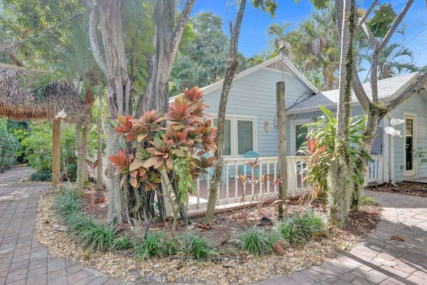 Voorkant van accommodatie