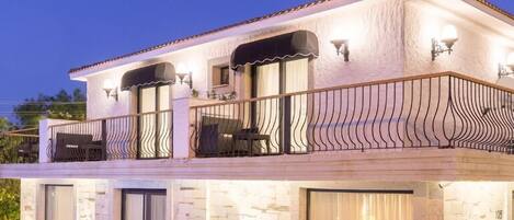 Voorkant van accommodatie