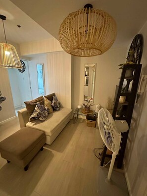 Condo, 2 Bedrooms, Balcony, Garden View | Living area - Azure Staycations by M&M 1 (Parañaque)