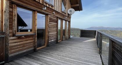 Panorama & tranquillity: Chalet with sauna,large terrace & mountain views(1650m)