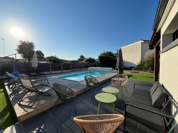 Piscine chauffée