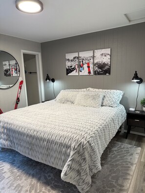 2 Schlafzimmer, Bügeleisen/Bügelbrett, kostenloses WLAN, Bettwäsche