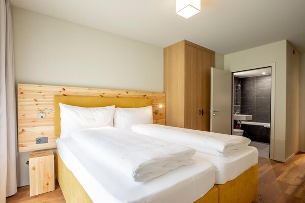1 室のベッドルーム、WiFi、ベッドシーツ
