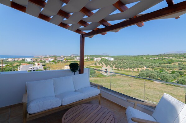 Villa - 4 sovrum - rökare - privat pool | Balkongutsikt