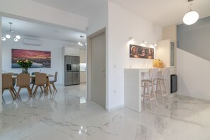 Villa, 4 Bedrooms, Smoking, Private Pool | Living room