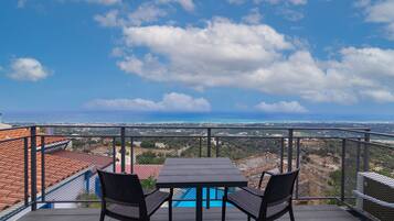 Villa, 3 Bedrooms, Smoking, Private Pool | Balcony view