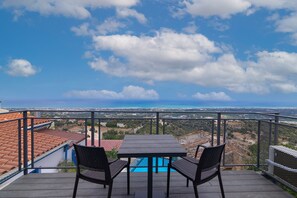 Villa, 3 Bedrooms, Smoking, Private Pool | Balcony view - Iliahtida Villa (Rethymno)