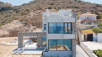 منظر من الجو على ارتفاع عالٍ