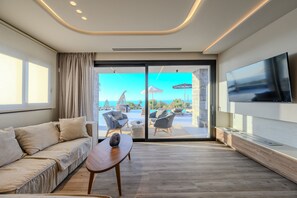 Living room - Nysa Luxury 2 (Hersonissos)
