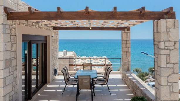 Villa, 3 Bedrooms, 2 Bathrooms, Sea View | Balcony - Petrina Villa 3 (Viannos)