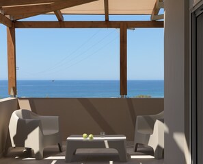 Balcony - Foothills Tangerine Villa (Rethymno)