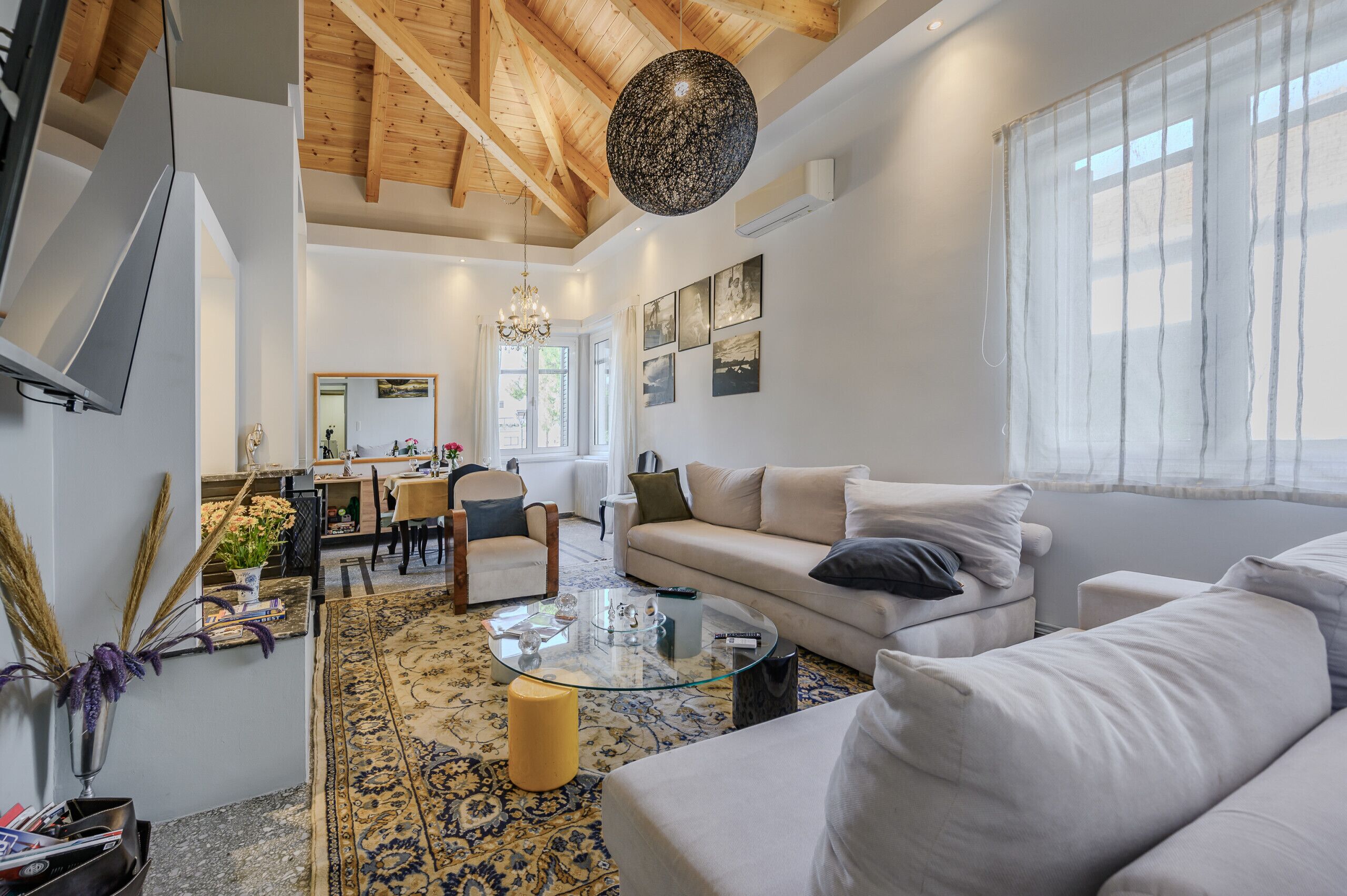 Vila, 3 quartos, piscina particular, vista para a piscina | Sala de estar