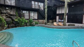 Room, 1 Bedroom, Smoking, Balcony | Pool | Outdoor pool