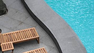 Room, 1 Bedroom, Smoking, Balcony | Pool | Outdoor pool